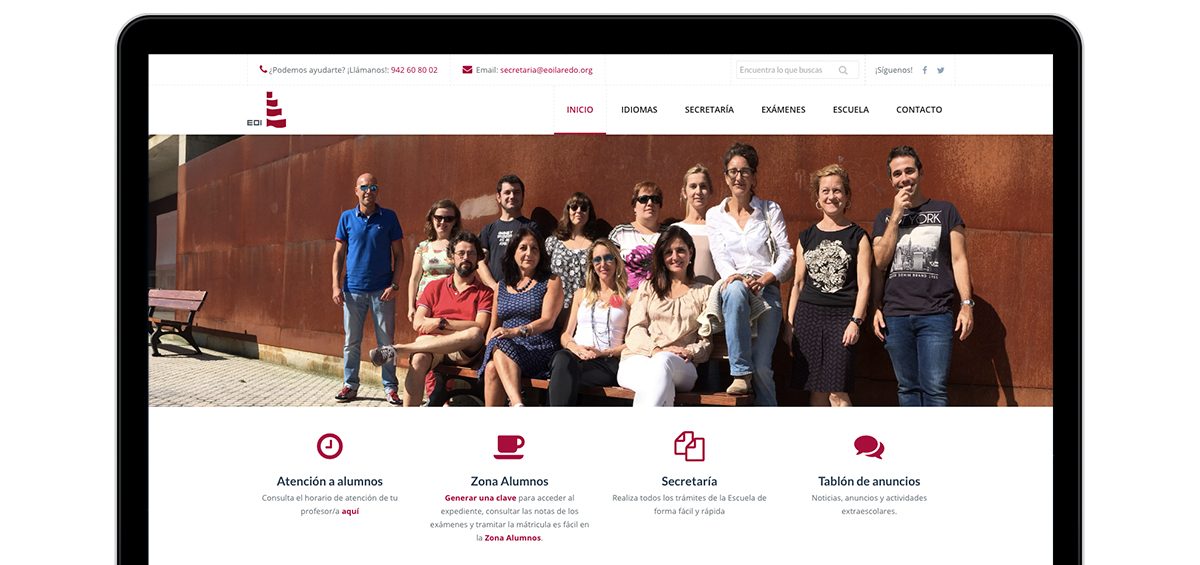 escuela de idiomas de laredo web